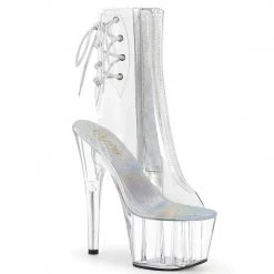 Pleaser ADORE-1018C Clear Ankle Boot New Arrivals