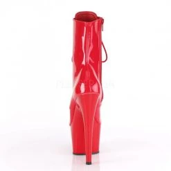 Pleaser ADORE-1020 Red Patent/Red Ankle Boot Boots