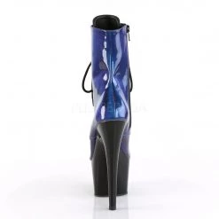 Pleaser ADORE-1020SHG Blue-Purple/Black Ankle Boot