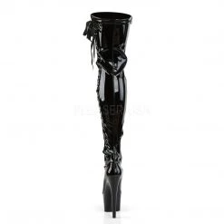 Pleaser Coming Soon (Pre-Order) ADORE-3050 Black Stretch Patent Thigh Boot 11 Pleaser Coming Soon (Pre-Order) ADORE-3050 Black Stretch Patent Thigh Boot