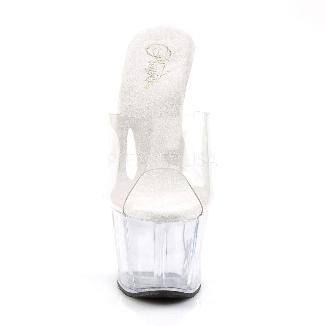 Pleaser ADORE-701 Clear Slide New Arrivals 4 Pleaser ADORE-701 Clear Slide New Arrivals