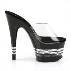 Pleaser ADORE-701LN Clear/Black Slide