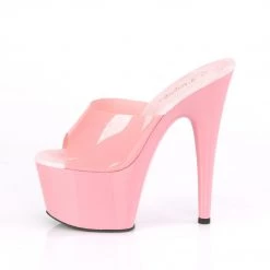 Pleaser Shoes ADORE-701N Baby Pink (Jelly-Like) TPU/Baby Pink Slide 10 Pleaser Shoes ADORE-701N Baby Pink (Jelly-Like) TPU/Baby Pink Slide