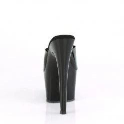 Pleaser ADORE-701N Black (Jelly-Like) TPU/Black Slide Shoes