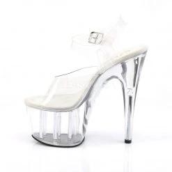 Pleaser New Arrivals ADORE-708 Clear Platform Sandal