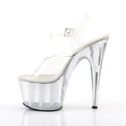 Pleaser Shoes ADORE-708MG Clear Platform Sandal