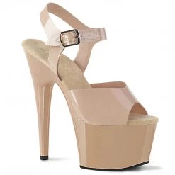Pleaser ADORE-708N Cream (Jelly-Like) TPU/Cream Platform Sandal Coming Soon (Pre-Order)