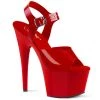 Pleaser ADORE-708N Red (Jelly-Like) TPU/Red Platform Sandal