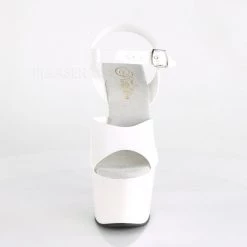 Pleaser ADORE-708N White (Jelly-Like) TPU/White Platform Sandal Shoes