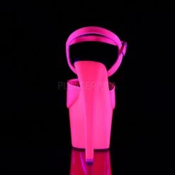 Pleaser Shoes ADORE-709UV Neon Hot Pink Patent /Neon Hot Pink Platform Sandal 11 Pleaser Shoes ADORE-709UV Neon Hot Pink Patent /Neon Hot Pink Platform Sandal