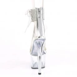 Pleaser ADORE-727RS Clear-Silver/Clear Platform Sandal New Arrivals 11 Pleaser ADORE-727RS Clear-Silver/Clear Platform Sandal New Arrivals