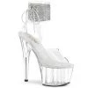 Pleaser Shoes ADORE-791-2RS Clear Platform Sandal