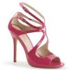 Pleaser AMUSE-15 Hot Pink Patent Sandal