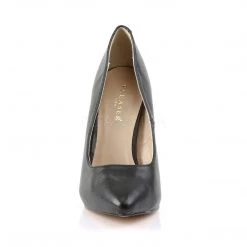 Pleaser AMUSE-20 Black Faux Leather Pump Coming Soon (Pre-Order)