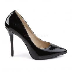 Pleaser AMUSE-20 Black Patent Pump Shoes 12 Pleaser AMUSE-20 Black Patent Pump Shoes