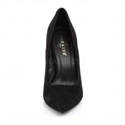 Pleaser AMUSE-20 Black Suede Pump