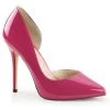 Pleaser AMUSE-22 Hot Pink Patent Pump 1 Pleaser AMUSE-22 Hot Pink Patent Pump