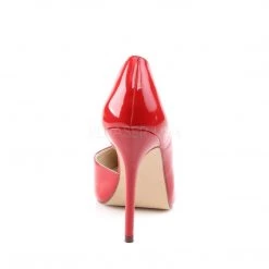 Pleaser AMUSE-22 Red Patent Pump Shoes