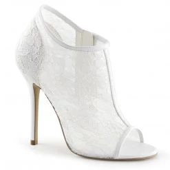 Fabulicious AMUSE-56 Ivory Lace-Mesh