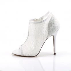 Fabulicious AMUSE-56 Ivory Lace-Mesh