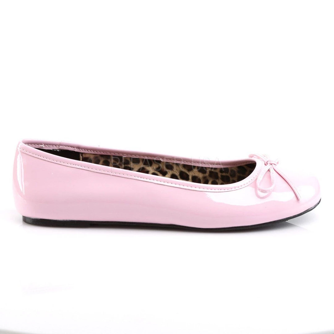 Pleaser Pink Label ANNA-01 Baby Pink Patent 10 Pleaser Pink Label ANNA-01 Baby Pink Patent