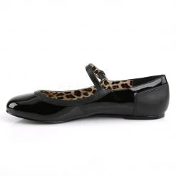 Pleaser Pink Label ANNA-02 Black Pat-Faux Leather Shoes 10 Pleaser Pink Label ANNA-02 Black Pat-Faux Leather Shoes