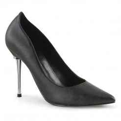 Pleaser APPEAL-20 Black Faux Leather Pump