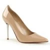 Pleaser APPEAL-20 Nude Patent Pump Shoes