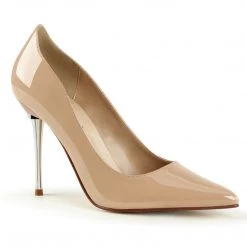 Pleaser APPEAL-20 Nude Patent Pump Shoes 13 Pleaser APPEAL-20 Nude Patent Pump Shoes