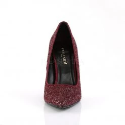 Pleaser APPEAL-20G Burgundy Glitter Pu Pump