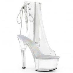 Pleaser ASPIRE-1018C Clear Ankle Boot