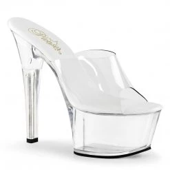 Pleaser New Arrivals ASPIRE-601 Clear Slide