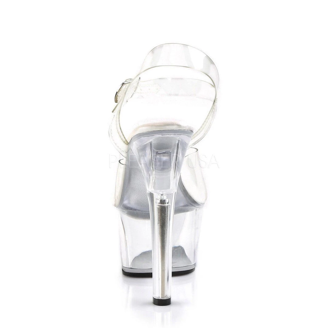 Pleaser ASPIRE-608 Clear Platform Sandal New Arrivals 6 Pleaser ASPIRE-608 Clear Platform Sandal New Arrivals
