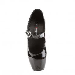 Devious Shoes BALLET-08 Black Patent