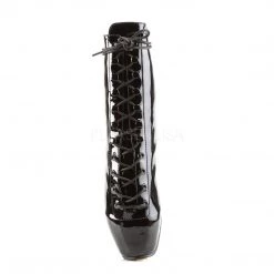 Devious BALLET-1020 Black Patent Boots