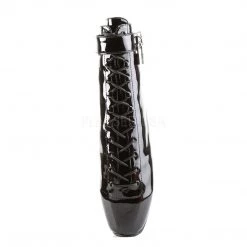 Devious Boots BALLET-1025 Black Patent