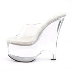 Pleaser Shoes BEAU-601 Clear Platform Sandal