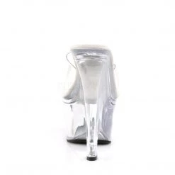 Pleaser Shoes BEAU-601 Clear Platform Sandal