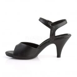 Fabulicious BELLE-309 Black Faux Leather