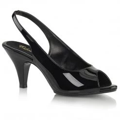 Fabulicious BELLE-368 Black Patent Shoes