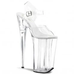 Pleaser BEYOND-008 Clear Platform Sandal Shoes