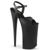 Pleaser BEYOND-009 Black Faux Leather Platform Sandal Shoes