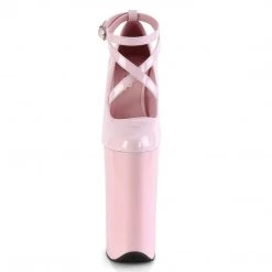 Pleaser Shoes BEYOND-087 Baby Pink Patent Pump