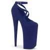 Pleaser Shoes BEYOND-087FS Royal Blue FauxSuede/Royal Blue Faux Suede Pump