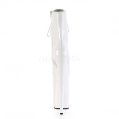 Pleaser BEYOND-1020 White Patent Ankle Boot