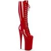 Pleaser Coming Soon (Pre-Order) BEYOND-2020 Red Patent Knee Boot