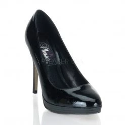 Pin Up Couture BLISS-30 Black Patent Shoes 9 Pin Up Couture BLISS-30 Black Patent Shoes