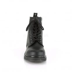 Demonia Coming Soon (Pre-Order) BOLT-100 Black Vegan Leather Mid-Calf Boot