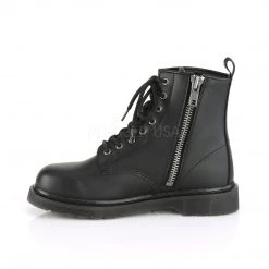 Demonia Coming Soon (Pre-Order) BOLT-100 Black Vegan Leather Mid-Calf Boot