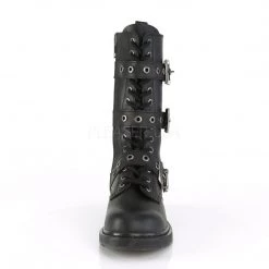 Demonia Coming Soon (Pre-Order) BOLT-330 Black Vegan Leather Mid-Calf Boot